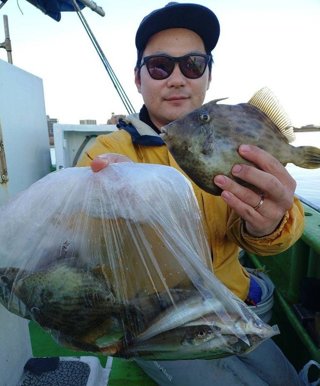 シロギス・カワハギ