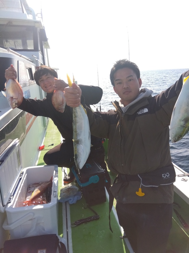 マダイ・イナダ(ブリ)