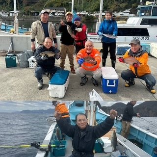 マダイ・イナダ(ブリ)・カンパチ・イサキ・アカセムロ(ムロアジ)