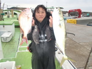 マダイ・イナダ(ブリ)