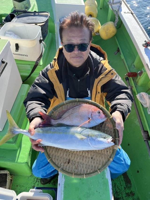 ハナダイ(チダイ)・イナダ(ブリ)