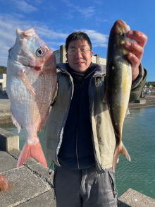 ハナダイ(チダイ)・カンパチ