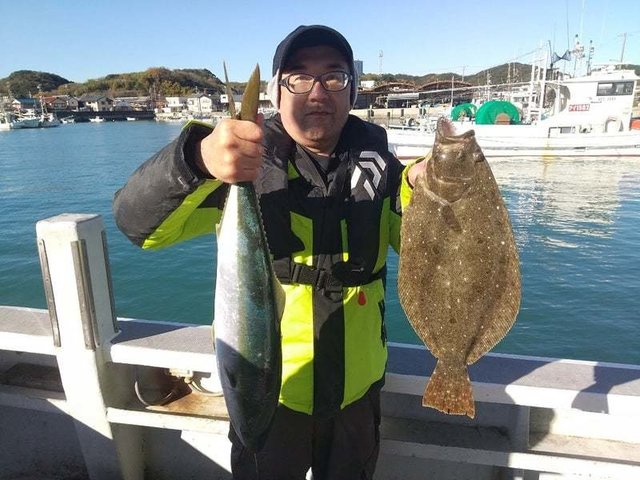 ワラサ(ブリ)・ヒラメ