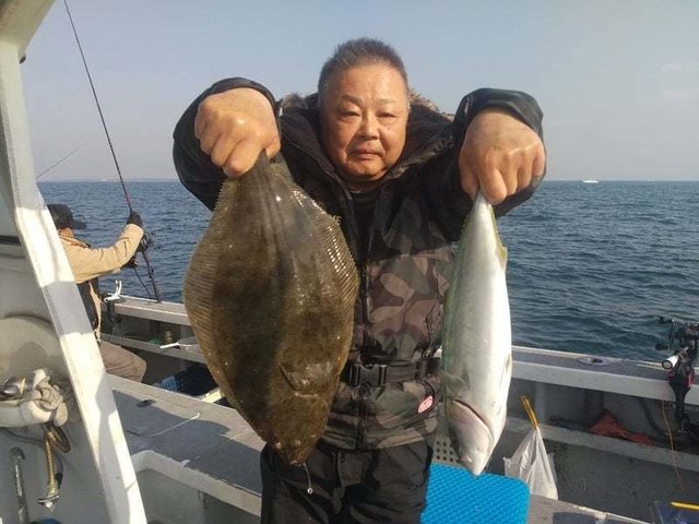 ワラサ(ブリ)・ヒラメ