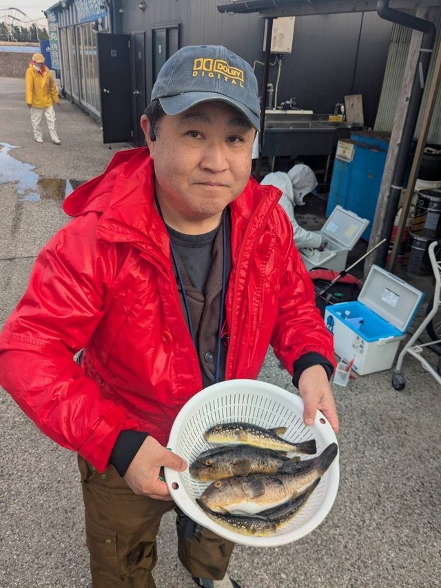 アカメフグ・コモンフグ・ショウサイフグ