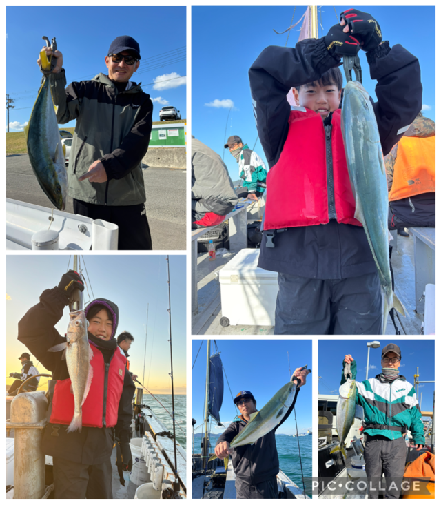 ツバス(ブリ)・メジロ(ブリ)・クログチ