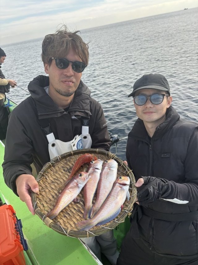 アマダイ(アカアマダイ)・アカボラ(ヒメコダイ)