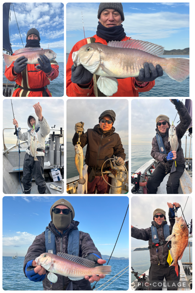 タイ(マダイ)・シロアマダイ・クログチ