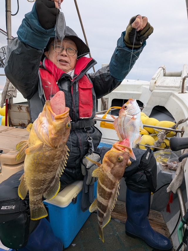 レンコ(キダイ)・アオナ(アオハタ)