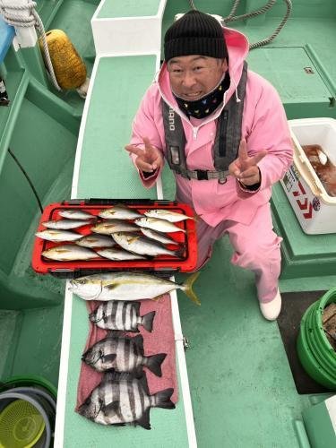 イシダイ・イナダ(ブリ)・イサキ