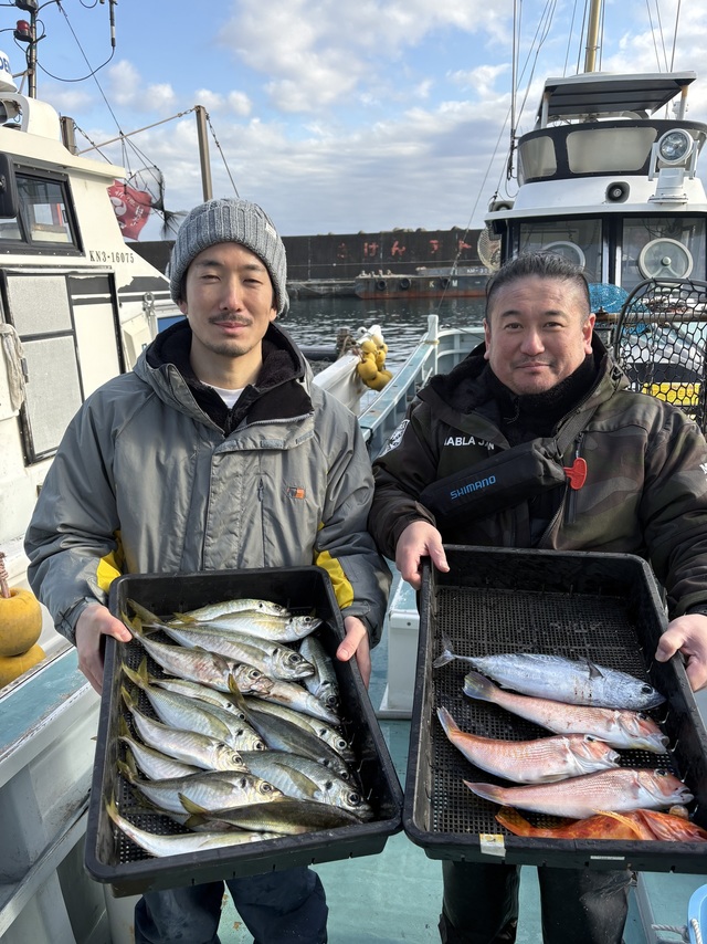 アジ(マアジ)・アマダイ(アカアマダイ)