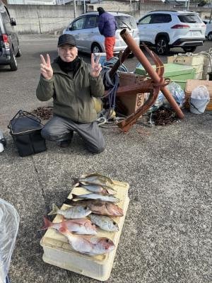 マダイ・オオモンハタ・メイチダイ・イサキ