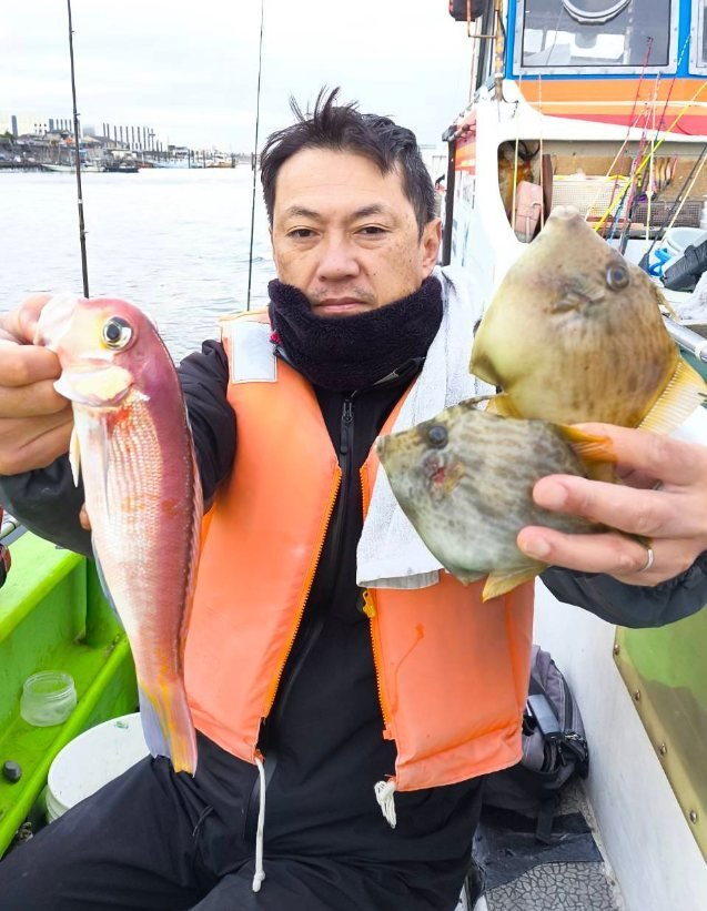 アマダイ(アカアマダイ)・カワハギ