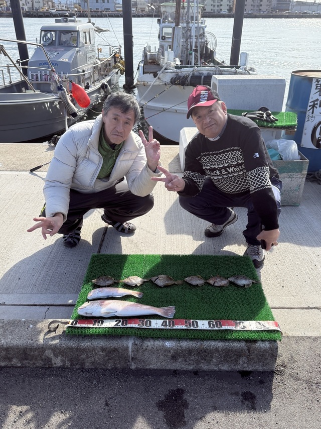 シロアマダイ・カワハギ