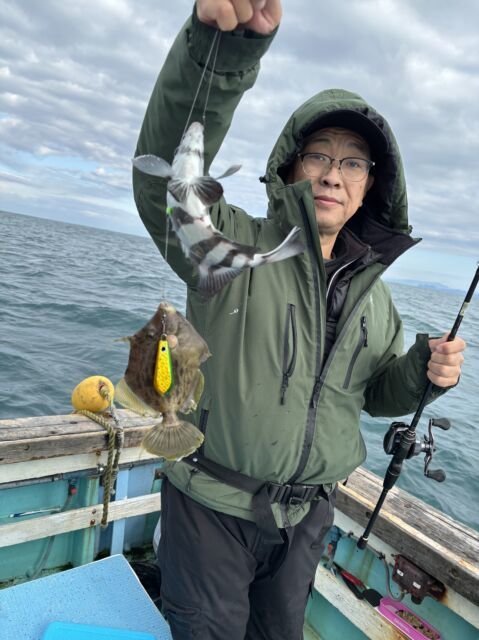 サンバソウ(イシダイ)・カワハギ