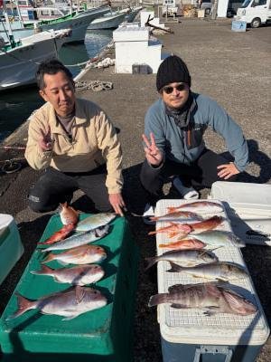 マダイ・カイワリ・イサギ(イサキ)