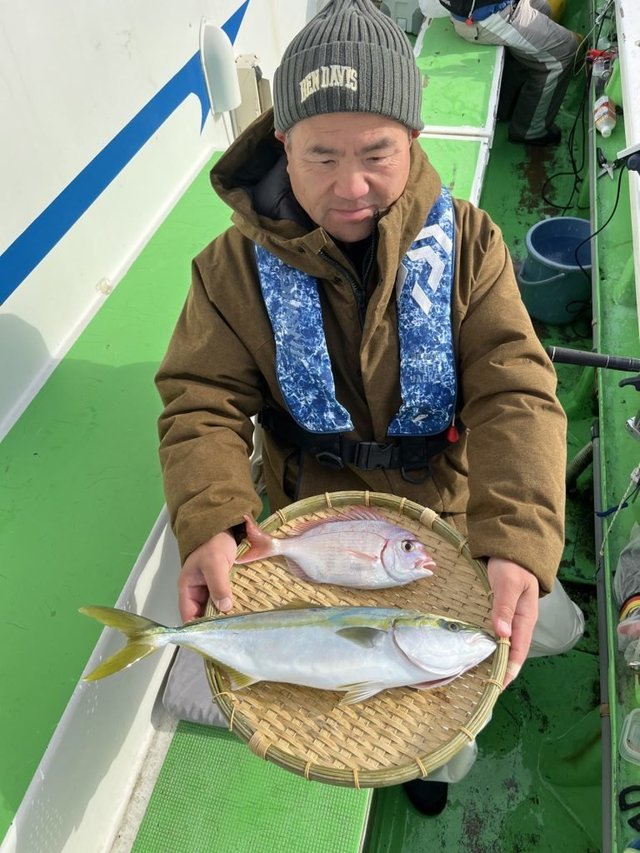 ハナダイ(チダイ)・イナダ(ブリ)