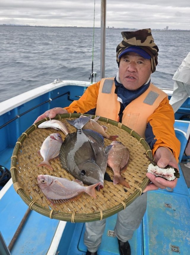 ハナダイ(チダイ)・ウマヅラハギ