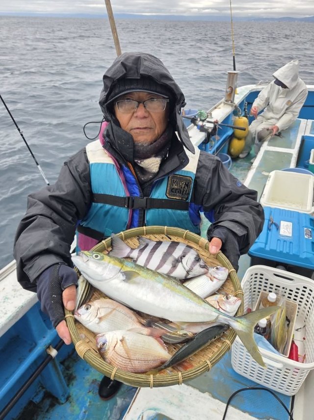 ハナダイ(チダイ)・イシダイ・イナダ(ブリ)