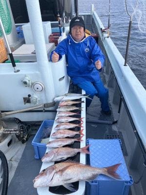 マダイ・コダイ(マダイ)・オオモンハタ・メジロ(ブリ)・メイチダイ・イサキ