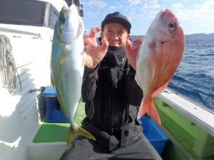 マダイ・イナダ(ブリ)