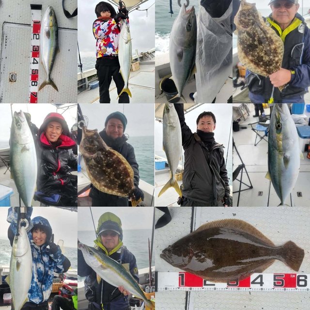 ハマチ(ブリ)・メジロ(ブリ)・ヒラメ