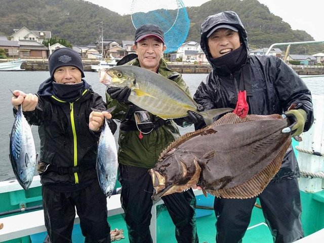 シマアジ・イサキ・ヒラメ・スマガツオ(スマ)