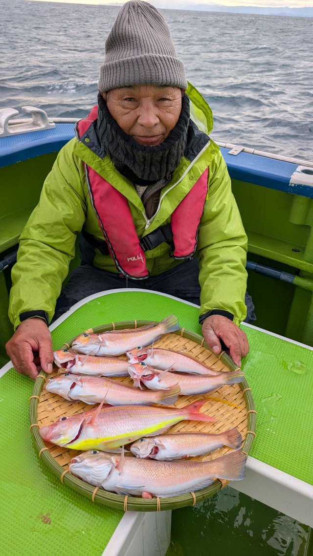 アマダイ(アカアマダイ)・シロアマダイ・イトヨリ(イトヨリダイ)