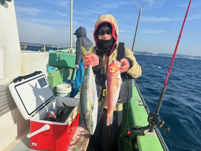 イナダ(ブリ)・アマダイ(アカアマダイ)