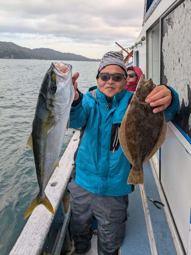 ワラサ(ブリ)・ヒラメ