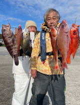 マダイ・マハタ・カイワリ・キントキ(チカメキントキ)・ホウボウ