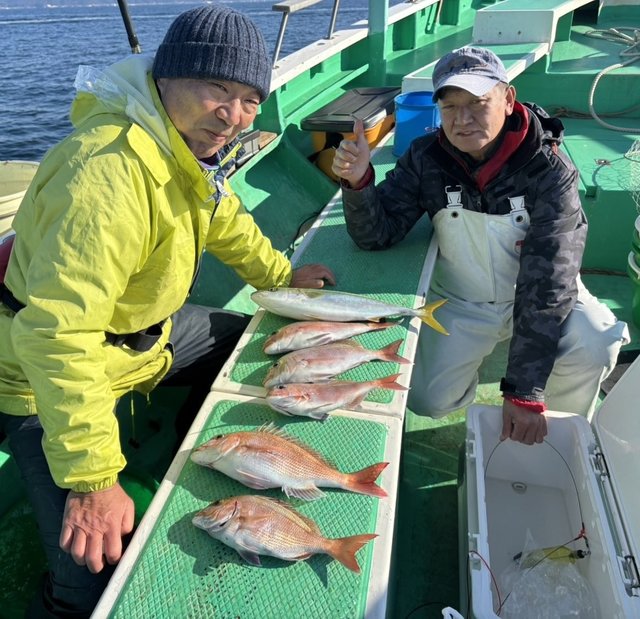 マダイ・イナダ(ブリ)