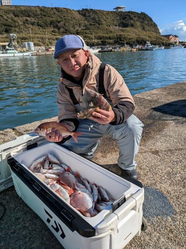 ハナダイ(チダイ)・カワハギ