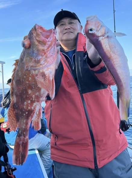 アマダイ(アカアマダイ)・カンコ(ウッカリカサゴ)