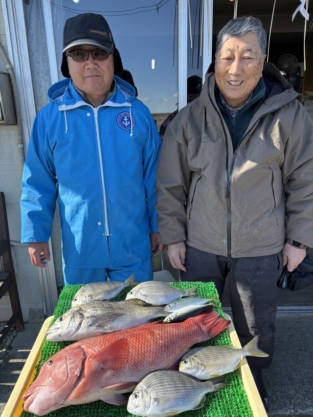 クロダイ・ヘダイ・アジ(マアジ)・コブダイ