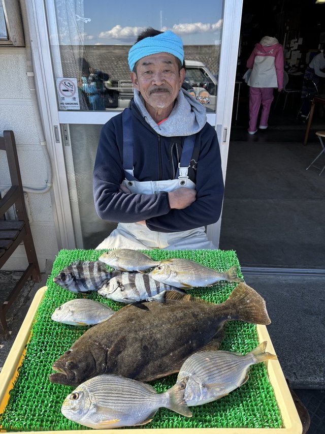 ヘダイ・イシダイ・ヒラメ