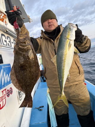 ワラサ(ブリ)・ヒラメ