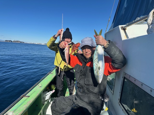 イナダ(ブリ)・アマダイ(アカアマダイ)