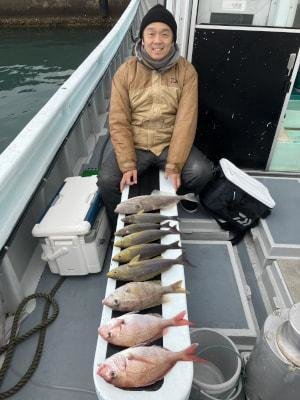 マダイ・イサキ・カワハギ