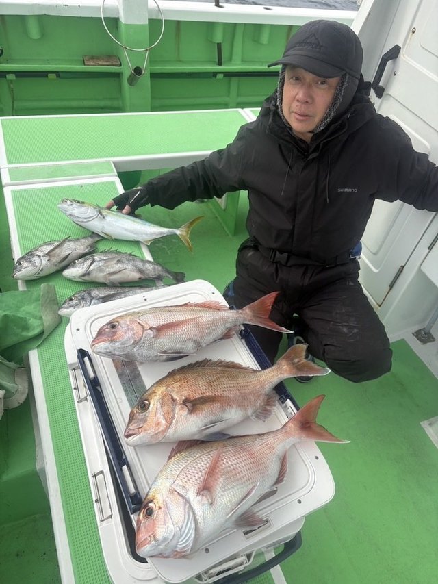 マダイ・クロダイ・ワラサ(ブリ)