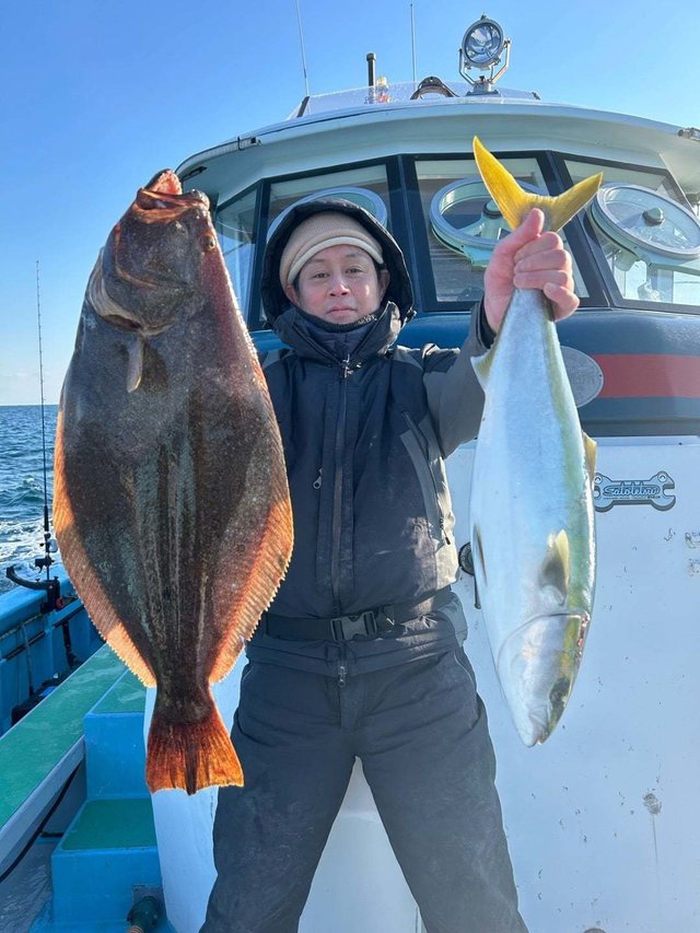 ワラサ(ブリ)・ヒラメ