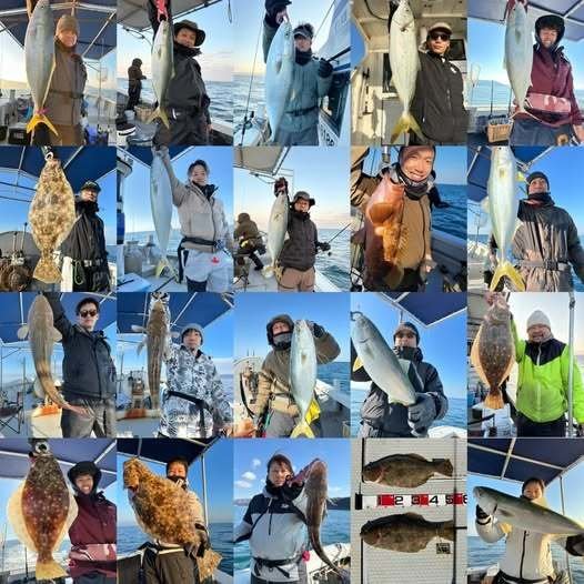 キジハタ・メジロ(ブリ)・マゴチ・イネゴチ・ヒラメ