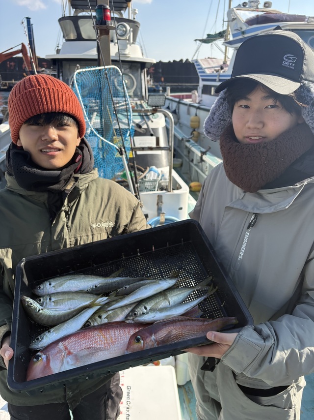 アジ(マアジ)・アマダイ(アカアマダイ)