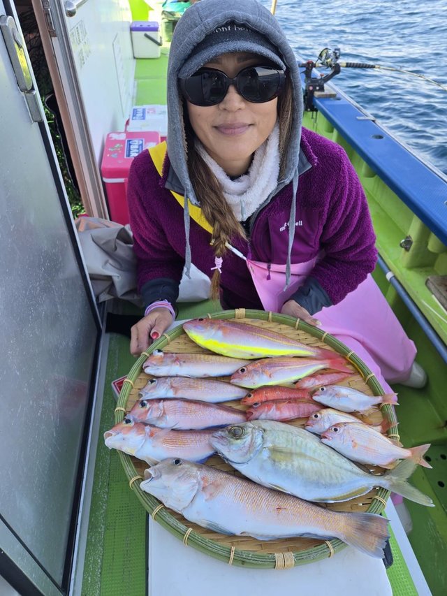 キダイ・カイワリ・アマダイ(アカアマダイ)・イトヨリ(イトヨリダイ)・アカボラ(ヒメコダイ)