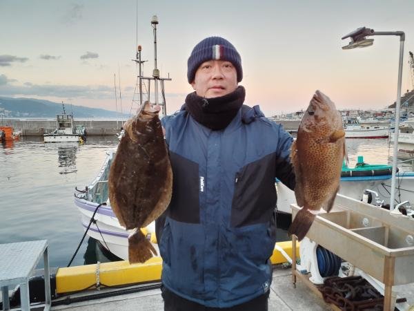 オオモンハタ・ヒラメ