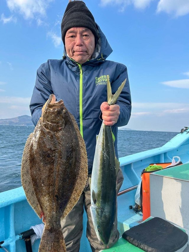 ワラサ(ブリ)・ヒラメ