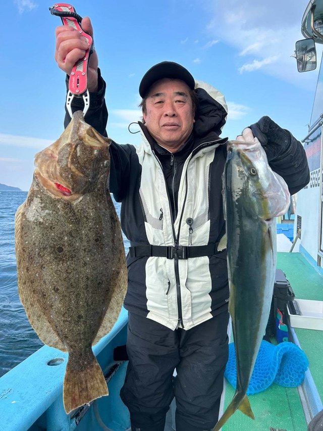 ワラサ(ブリ)・ヒラメ