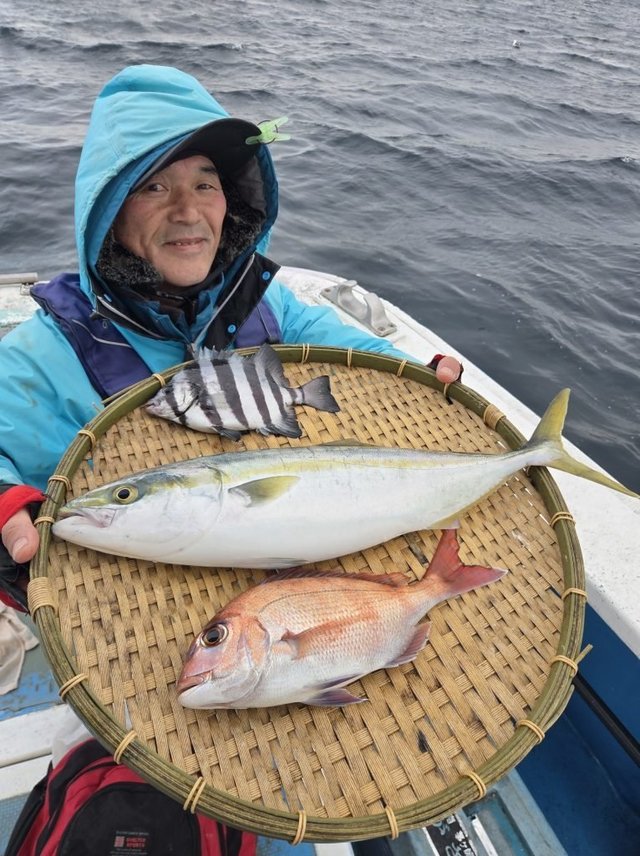 タイ(マダイ)・イナダ(ブリ)