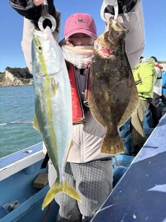 イナダ(ブリ)・ヒラメ