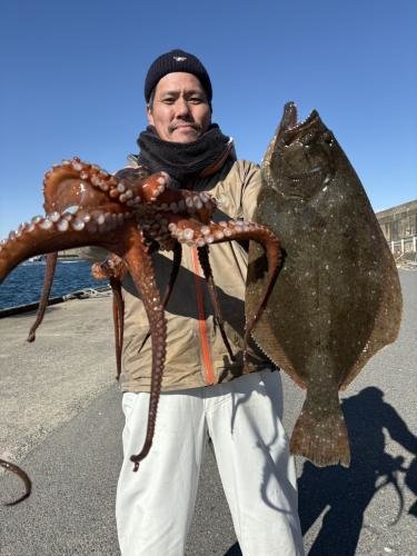 ヒラメ・マダコ